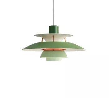 Louis Poulsen PH 5 Mini Hanglamp - Groen Louis Poulsen PH 5 Mini Hanglamp - Groen