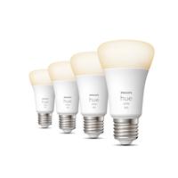 Philips Hue LED-lamp (4 stuks) 871951431914100 Energielabel: F (A - G) Hue White Viererpack 4x800lm 60W E27 36 W Warmwit - thumbnail
