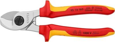Knipex Kabelschaar geïsoleerd met meer-componentengrepen, VDE-getest 165 mm - 95 16 165 - thumbnail