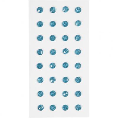 Happy Moments strasstenen lichtblauw 8 mm 32 stuks
