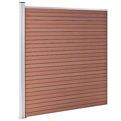VidaXL Schutting 175x186 cm hkc bruin