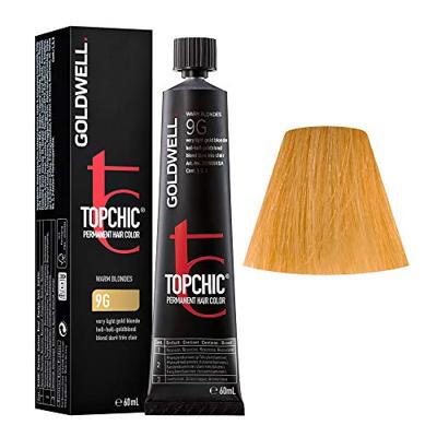 Goldwell Topchic Permanent Hair Color Haarverf 9G Very Light Golden Blonde 60ml