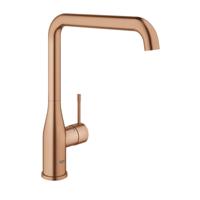 Keukenkraan GROHE Essence Mengkraan met Hoge Uitloop Warm Sunset Geborsteld - thumbnail