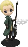 Harry Potter Q Posket Mini Figure Draco Malfoy Quidditch Style Version A 14 cm - thumbnail