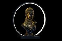 Verlichte decoratie DKD Home Decor Hars Afrikaanse (35,5 x 11 x 36 cm) - thumbnail