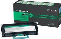 Lexmark Toner E460, E462 Origineel Zwart 15000 bladzijden E460X80G - thumbnail