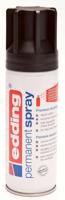 Edding Permanent Spray 5200, 200 ml, diepzwart mat - thumbnail