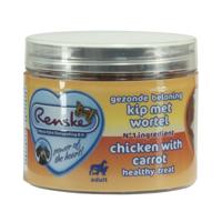 Renske Gezonde Beloning hartjes kip & wortel 100g - thumbnail