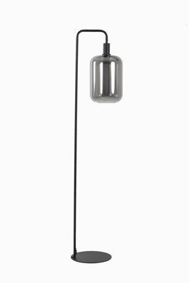 Light & Living VloerlampLekar met smoke glas - 1871465