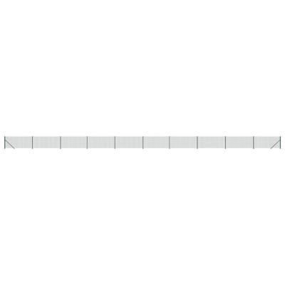 VidaXL Draadgaashek met flens 0,8x25 m groen
