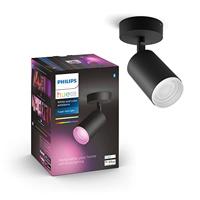 Philips Enkele spotHue Fugato - White and color zwart - 915005761201 - thumbnail