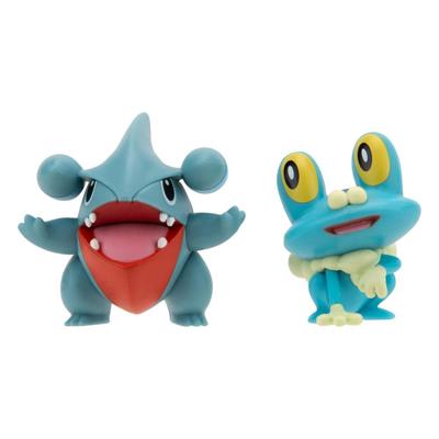 Boti Pokémon battle figuren - gible & froakie, 2st.