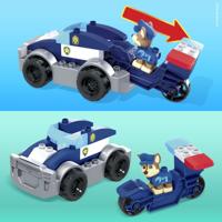 Mattel PAW Patrol: The Movie - Chase's City Police Cruiser Set Constructiespeelgoed - thumbnail