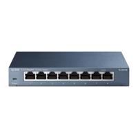 TP-Link TL-SG108 Unmanaged Gigabit Ethernet (10/100/1000) Zwart - thumbnail
