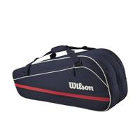 Rackettas Wilson 6Pk Team Racket Bag 2025 Donkerblauw - thumbnail