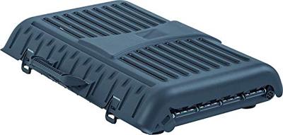 Rotho MyPet Toby Opvouwbare transportbox voor katten, kleine honden en kleine dieren, Kunststof (PP) BPA-vrij, antraciet/wit, (53.4 x 42.5 x 12.4 cm)