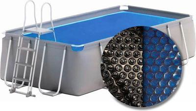 W'eau solar cover rechthoekig - 450 x 220 cm (zeilmaat 433 x 202) - Zwart/Blauw W'eau solar cover rechthoekig - 450 x 220 cm (zeilmaat 433 x 202) - Zwart/Blauw