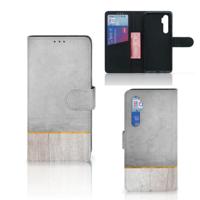 Xiaomi Mi Note 10 Lite | Book Style Case | Wood Concrete - thumbnail