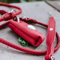 HUNTER Hondenpoepzakjes-tasje Love, bruin - thumbnail