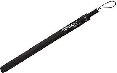 Stormaxi Aërodynamische Stormparaplu Paraplu Zwart