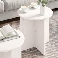 Salontafel 2 pcs Wit - thumbnail