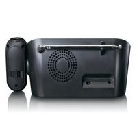 Lenco CR-615 Wekker radio Zwart - thumbnail