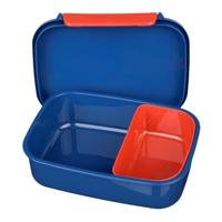 Spiderman Lunchbox Blauw/Rood - thumbnail