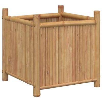 VidaXL Plantenbak 50x50x50 cm bamboe