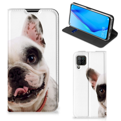 Huawei P40 Lite | Hoesje maken | Franse Bulldog Huawei P40 Lite | Hoesje maken | Franse Bulldog