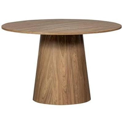 WOOOD Ronde Eettafel 'Maan' 120cm, kleur Walnoot