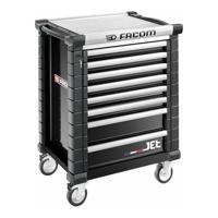 Facom JET.8NM3A | Gereedschapswagen | 8 laden | M3 | zwart - JET.8NM3A - thumbnail
