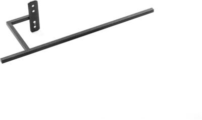 Vasco handdoekbeugel voor radiator lang zwart