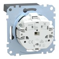 Merten MEG2311-0414 Wandcontactdoos System M Antraciet 1 stuk(s) - thumbnail