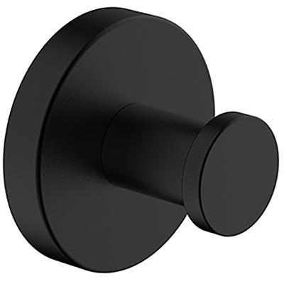 Wiesbaden Alonzo Handdoekhaak - Jashaak - Muurhaak - Groot - Mat Zwart