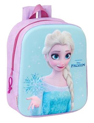 Kinderrugzak Frozen Roze Hemelsblauw 22 x 27 x 10 cm 3D