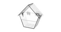Esschert Design raamvoederhuis 15x9.3x15.2 cm transparant - thumbnail