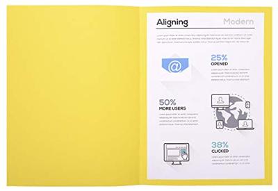 Exacompta dossiermap Forever 180, ft A4, pak van 100, geel