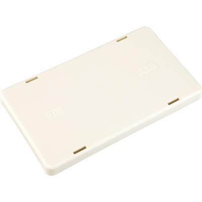 HAF Lasdoos deksel 3535 Blinddeksel voor lasdoos type 3611HAF ABB