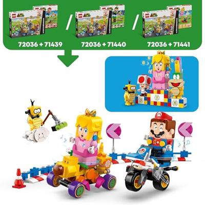 72036 LEGO® Super Mario™ Mario Kart - Baby & Grand Prix set 72036 LEGO® Super Mario™ Mario Kart - Baby & Grand Prix set