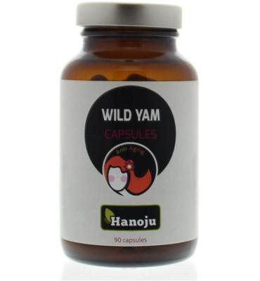 Hanoju Wild yams 500mg 90 Vegetarische capsules