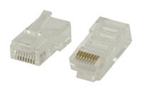Valueline Vlcp89300t Rj45 Connectoren voor Solid Utp Cat 5 Kabels - thumbnail