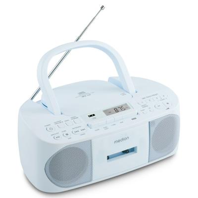 CD K7 Radio - MEDION - FM - 2x3W RMS - Blauw