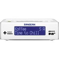 Sangean DCR-89+ Wekkerradio DAB+, VHF (FM) AUX Wit - thumbnail