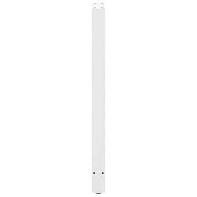 Bartafelpoten 2 st 40x(110-111) cm staal wit