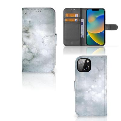 Hoesje Apple iPhone 14 Painting Grey Hoesje Apple iPhone 14 Painting Grey