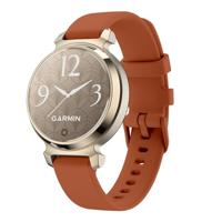 By Qubix - Siliconen bandje - Bruin - Compatible met Garmin Lily 2 - Compatible Garmin bandje - thumbnail