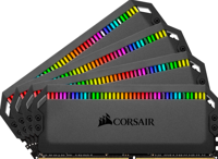 Dominator Platinum RGB - Geheugen - DDR4 - 32 GB: 4 x 8 GB - 4000 MHz - CL19 - 1.35 V - thumbnail