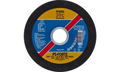PFERD TOOLS EHT 115-1,0 PSF CLASSIC STEELOX 61715150 Doorslijpschijf recht 115 mm 25 stuk(s) RVS, Staal