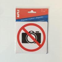 Pictogram Verboden voor gebruik camera - thumbnail