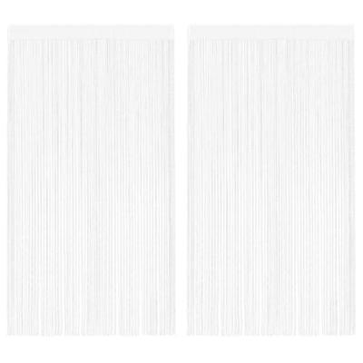 VidaXL Draadgordijnen 2 st 140x250 cm wit